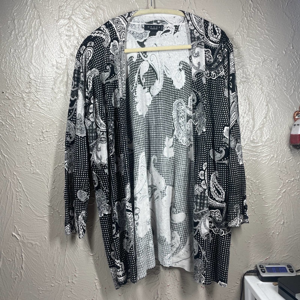 Grace the perfect fit Open Front Long Lightweight Cardigan Duster